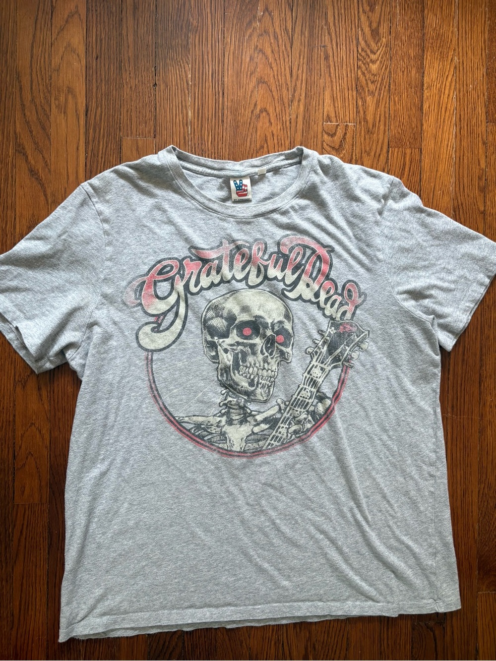 Vintage Junk Food Grateful Dead Gray Graphic Crewneck T-Shirt Men’s XXL